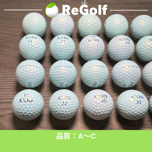 【中古】 ロストボール ゼクシオ カラーボール ブルー パール 銘柄混合 20球 ACランク ゴルフボール リゴルフ